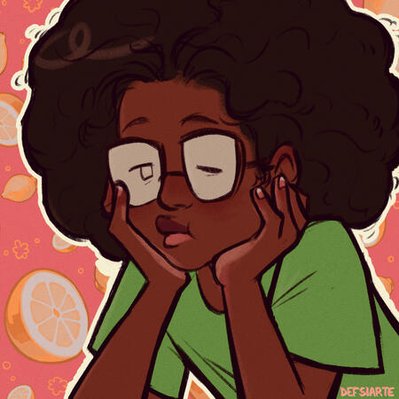 Self portrait- flat shaded simple background ($50.00)