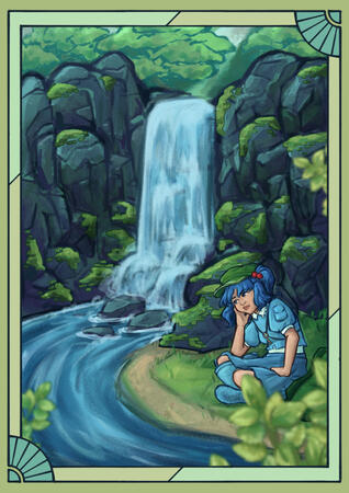 Nitori- full rendered, detailed background ($140.00)